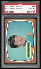 1971 Topps Brady Bunch Trading Card #66 Meet Bobby Brady PSA 6 picture