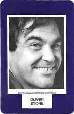 Oliver Stone - 1991 Face to Face game card picture