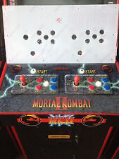 Mortal Kombat Mk1 Mk2 Mk3 Mk4 Umk3 Arcade Lexan Control Panel Pre Drilled picture