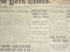 1920 DECEMBER 24 NEW YORK TIMES - PAINT TRUST HOLDS COUNTRY IN GRIP - NT 8494 picture