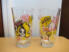 Set of 2 Deep Ellum Brewing Co Dallas Blonde Beer Pint Glass Dallas Texas picture