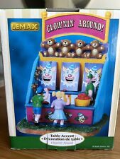 New Lemax CLOWNIN' AROUND Retired Carnival Game Accent Christmas Village 83681 picture