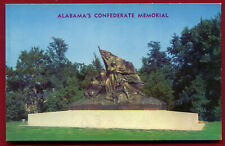 Alabama Confederate Memorial Vicksburg Military Park Mississippi Postcard picture