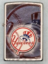 Vintage 2013 New York Yankees MLB Chrome Zippo Lighter picture