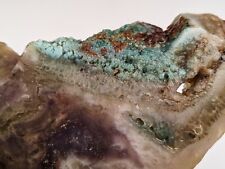 Opalized Petrified Wood Plume Agate Faced Rough Lapidary Cabbing - Indonesia #11 picture
