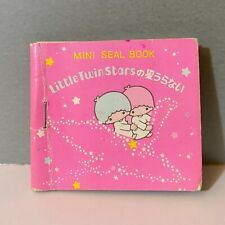 Vintage Sanrio 1976 Little Twin Stars Mini Sticker Book picture