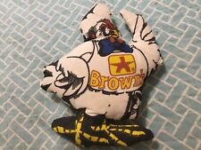 VINTAGE BROWN’S CHICKEN ADVERTISING STUFFED DOLL IT TASTES BETTER FAST FOOD picture