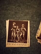 B5d  Ephemera 1943 Ww2 picture singer marianne Lincoln  picture