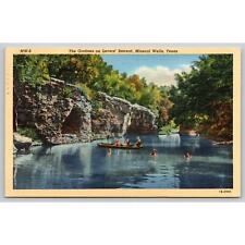 Postcard TX Mineral Wells The Grottoes On Lovers' Retreat picture