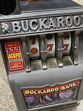Buckaroo Bank Vintage Mini Toy Slot Machine Casino Game 9