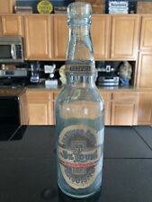 pre prohibition anheuser busch St. Louis Exquisite Beer Bottle.  picture