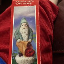 Vintage 1850 Santa Claus 5 inch porcelain figurine picture