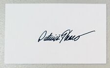 Patty Hearst Signed Autographed 3x5 Card BAS Beckett Cert picture