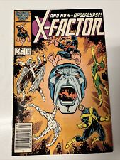 X-Factor #6 NEWSSTAND 1st Full Apocalypse High Grade Condition No Spine Ticks picture