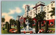 Hollywood Beach Hotel & Golf Club Hollywood Florida  Pos./Linen  Postcard B 22 picture
