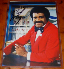 Ted Lange signed autographed photo as bartender Isaac Washington The Love Boat picture