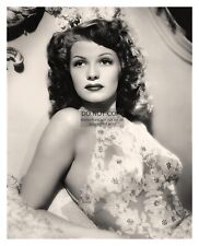 RITA HAYWORTH SEXY CELEBRITY HOLLYWOOD ACTRESS PUBLICITY PHOTO SEPIA 8X10 PHOTO picture