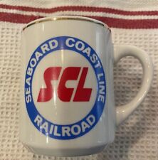 Vintage Seaboard Coast Line SCL Railroad Train Mug. Collectible picture