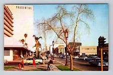 Los Angeles CA-California, Miracle Mile, Antique, Vintage Postcard picture