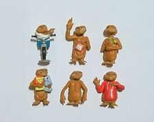 E.T. THE EXTRA-TERRESTRIAL VINTAGE RUBBER FIGURINES SET COLLECTIBLES MINIATURES picture