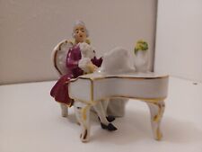 Alka Dresden Made in Germany Porcelain Figurine Man Playing Piano  picture