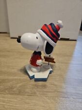 St. Louis Cardials Snoopy Peanuts Mini Foco Bobblehead Christmas Winter picture