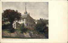 Hingham Massachusetts MA Meeting House Private Mailing Card c1900s-10s Postcard picture