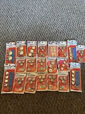 LOT -20 PACKS  VINTAGE PRIMS COVER YOUR OWN BUTTONS & BUTTONSNAPP Asst Sizes picture