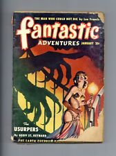 Fantastic Adventures Pulp / Magazine Jan 1950 Vol. 12 #1 GD Low Grade picture
