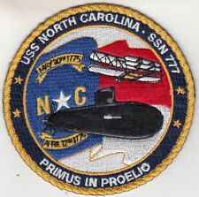 USS NORTH CAROLINA SSN 777 PRIMUS IN PROELIO PATCH picture