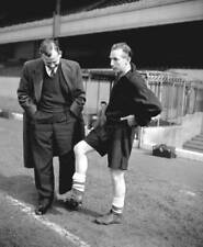Blackpool England Right-Winger Stanley Matthews Discusses Ankle In- 1957 Photo picture