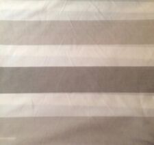 CLARENCE HOUSE Pavilion Stripe Linen Polyester Sheer xtra wide taupe 8 yds picture