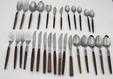 Ekco Eterna Canoe Muffin Japan Stainless Vintage Flatware 29 Pc Mixed Lot picture