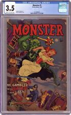 Monster #1 CGC 3.5 1953 4170090003 picture