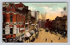 Atlanta GA-Georgia, Peachtree Street, Souvenir, Vintage Postcard picture