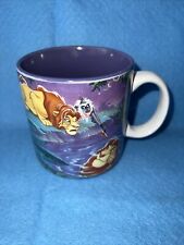 Vintage Disney Store Exclusive Simba Mufasa Lion King Reflections Mug picture