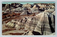 AZ-Arizona, Aerial Scenic View Badlands Blue Mesa, Park, Vintage Postcard picture