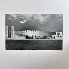 1933 Chicago World's Fair Electrical Building Lakeside Postcard Unposted picture