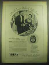 1946 Yuban Coffee Ad - Join the inner circle of Coffee Lovers picture