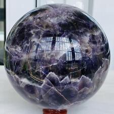 3640g Natural Dream Amethyst Quartz Crystal Sphere Ball Healing picture