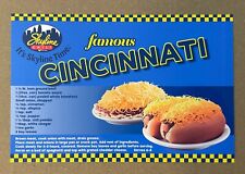 New Postcard 4x6 Cincinnati Skyline Chili recipe picture