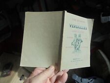 One Day Booklet at Versailles Illustrated Guide: Braun & Cie 1927 picture
