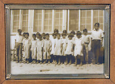 HARMON PERCY MARBLE VINTAGE PHOTOGRAPH NATIVE AMERICAN MENOMINEE SCHOOL CHILDREN picture