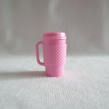 NEW 2021 Barbie Stoney Clover Lane Doll Pink Hot Coffee Cup Accessory 4 Diorama picture