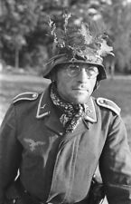 WW2 Photo WWII German Luftwaffe Soldier Camo  World War Two Wehrmacht / 2433 picture