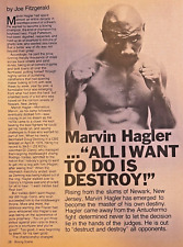 1981 Boxer Marvin Hagler picture
