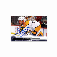 Filip Forsberg Autographed Nashville Predators Hockey Card picture