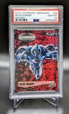 2015 Upper Deck Marvel Vibranium- Moon Knight Molten /299- PSA 10 Gem Mint picture