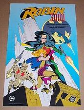Original 1992 Robin 3000 DC Comics 17x11 comic art promo poster 1: Batman/1990's picture