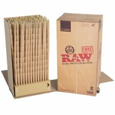 Authentic Raw King Size pre rolled Cones W/Filter tips (200 CONES)  picture